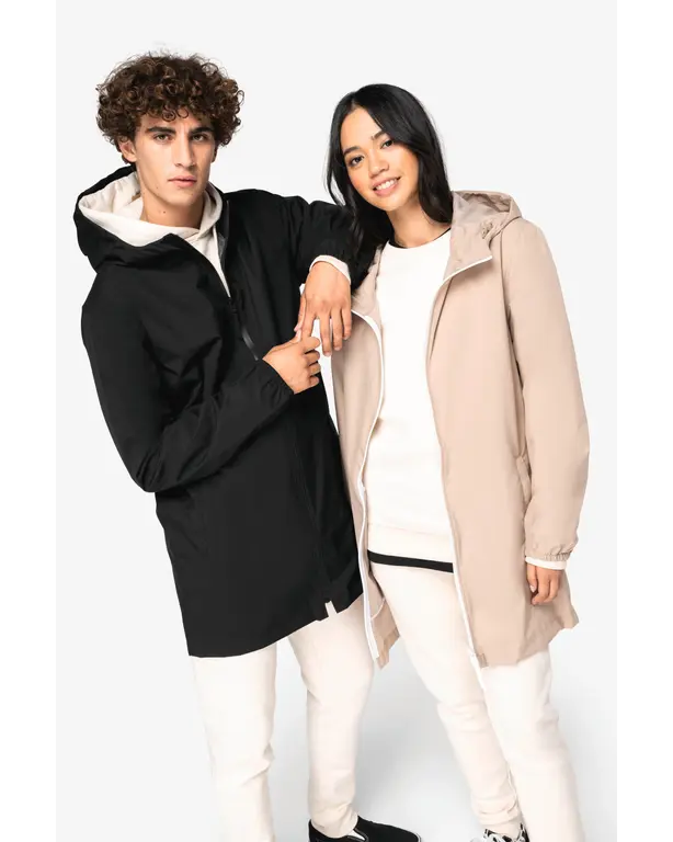 Wasserfeste umweltfreundliche Jacke