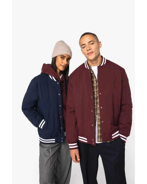 Vegan Teddyjacke mit Füllung