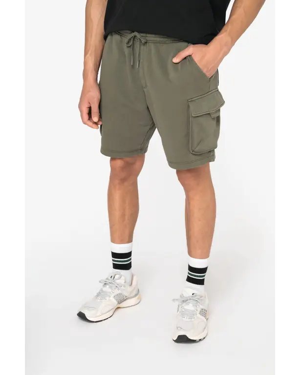 Short Cargo umweltfreundlich gewaschen French Terry
