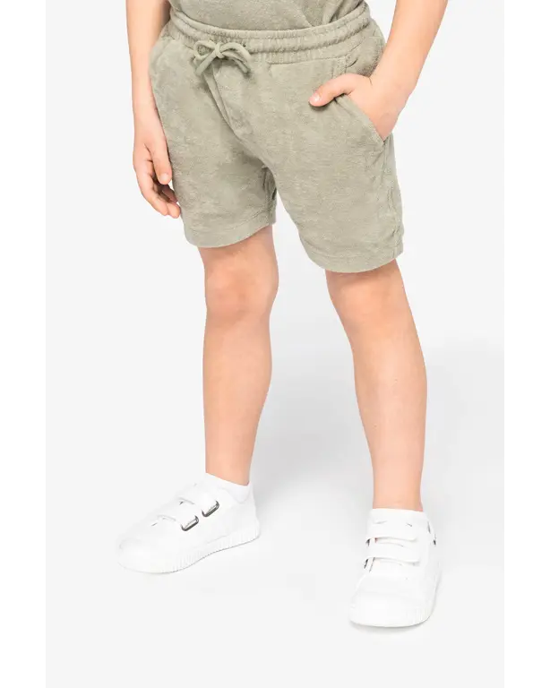 Ecoresponsabler Jungen-Short aus Frottee