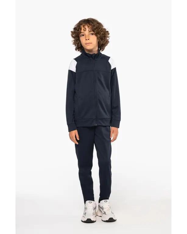 Reißverschluss Trainingsjacke