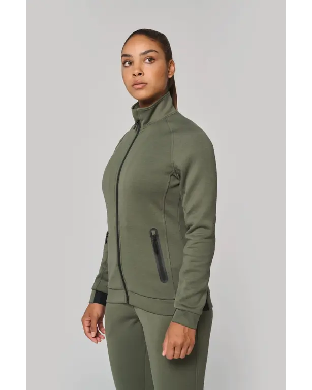 Hoge kraag vest