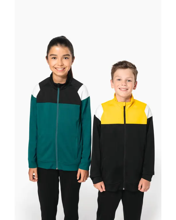 Reißverschluss Trainingsjacke