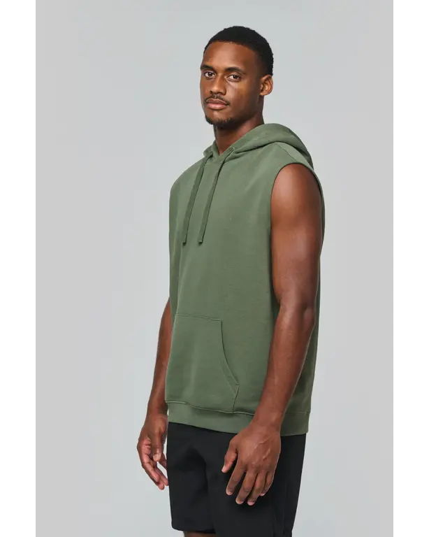 Mouwloos hoodie