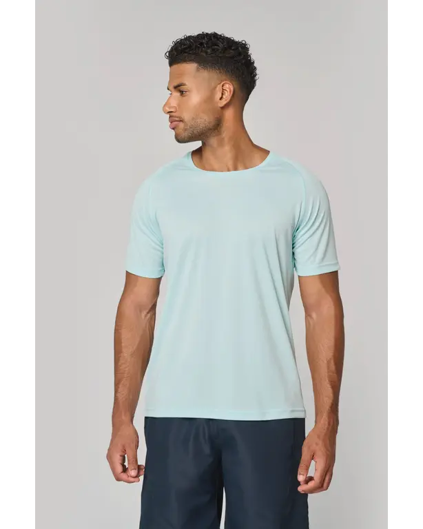 Recyceltes Rundhals-Sport-T-Shirt