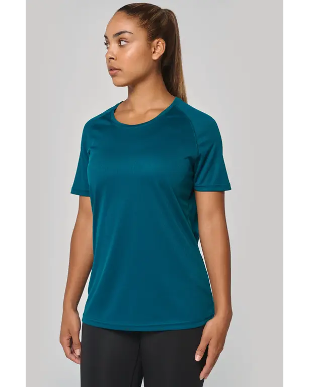 Recyceltes Rundhals-Sport-T-Shirt