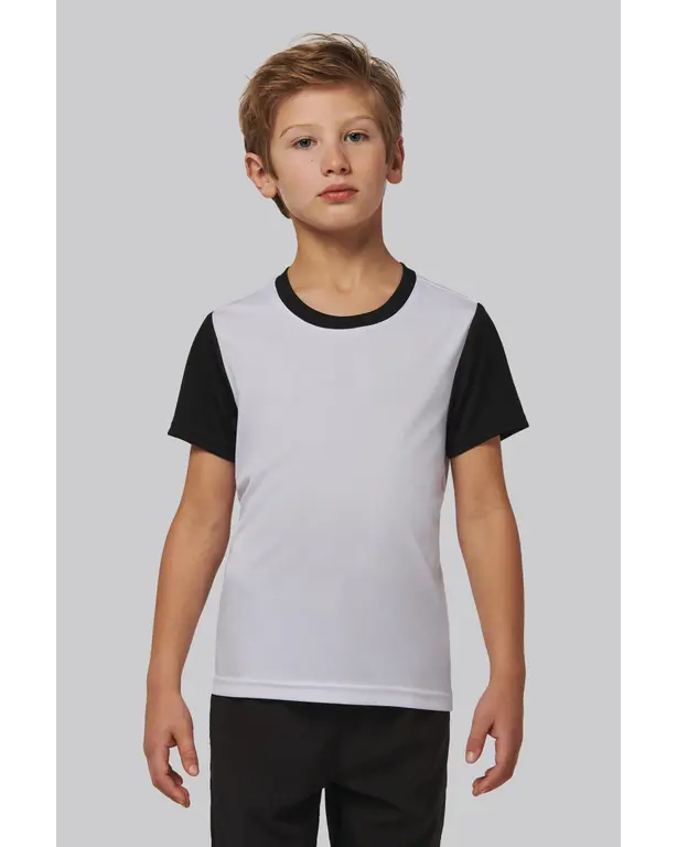 Bicolor Kurzarm-Multisportshirt