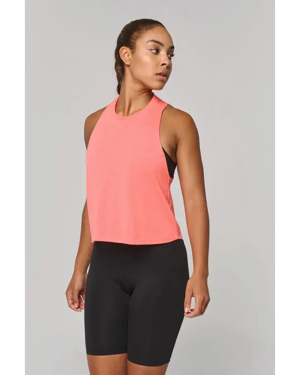 Crop Triblend Tanktop