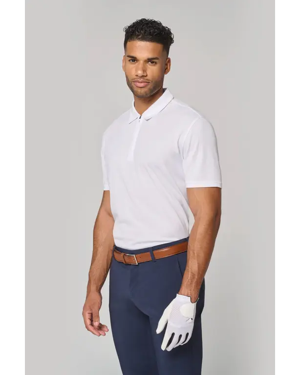 Sport Polo mit 1/4 Reißverschluss