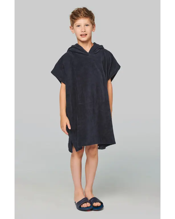 Badeponcho mit Kapuze