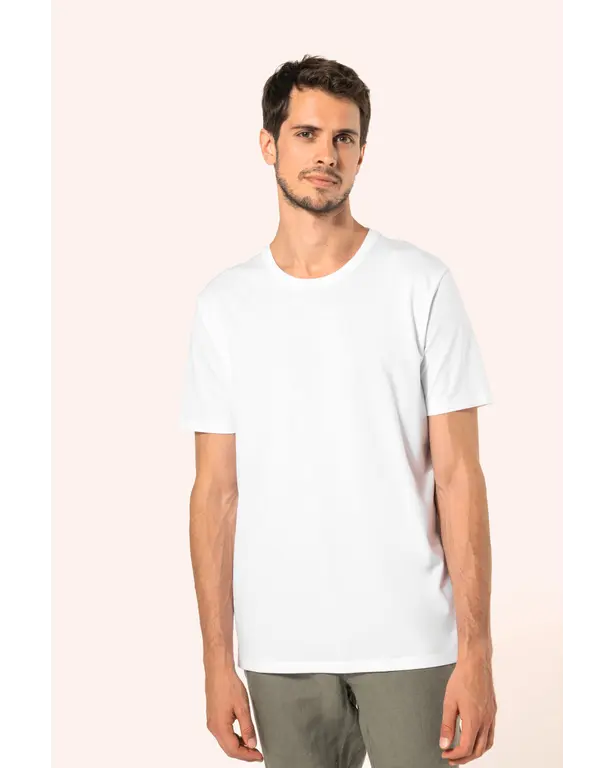 Supima® T-Shirt mit Rundhalsausschnitt und kurzen Ärmeln