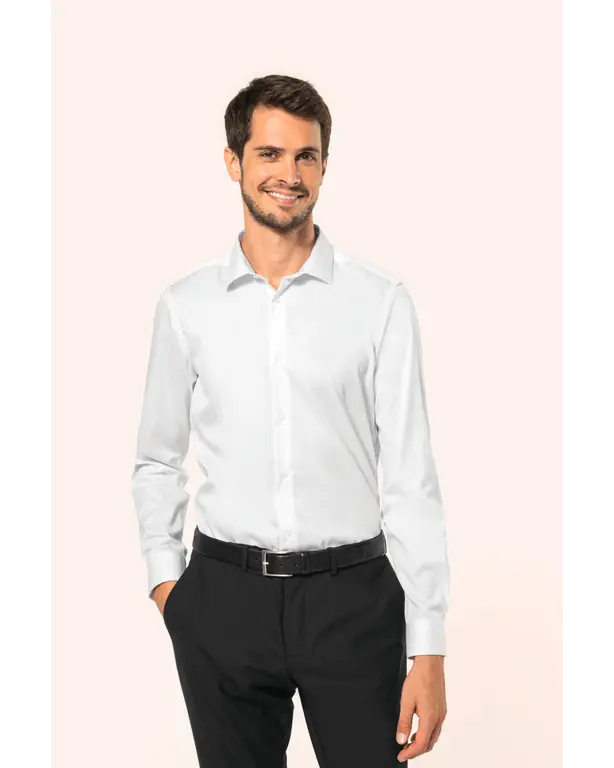 Long Sleeve Twill Shirt