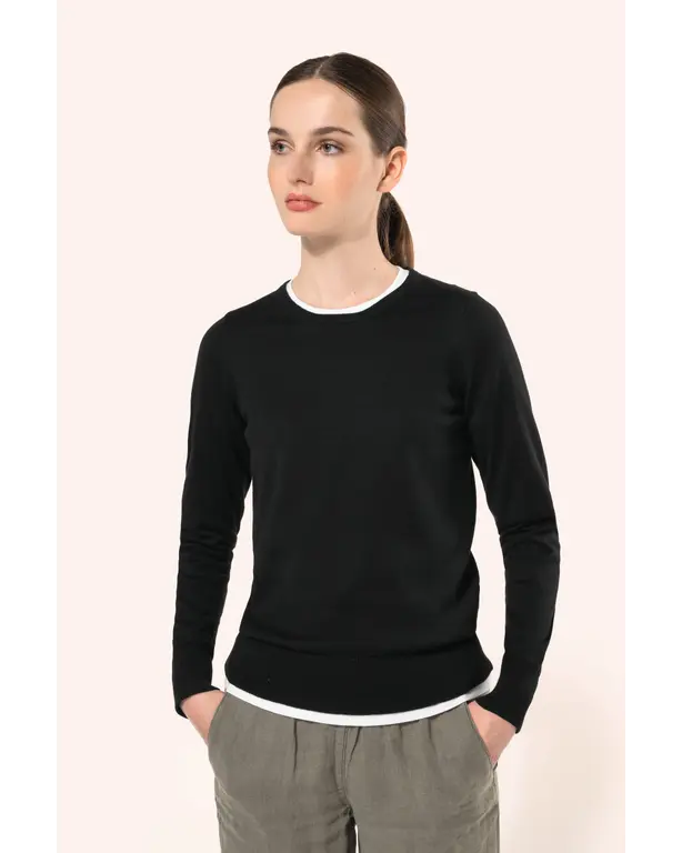 Supima® Rundhals-Pullover