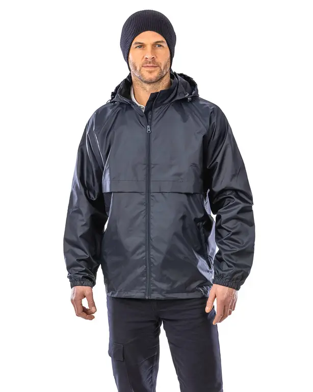 Gefütterte Windjacke
