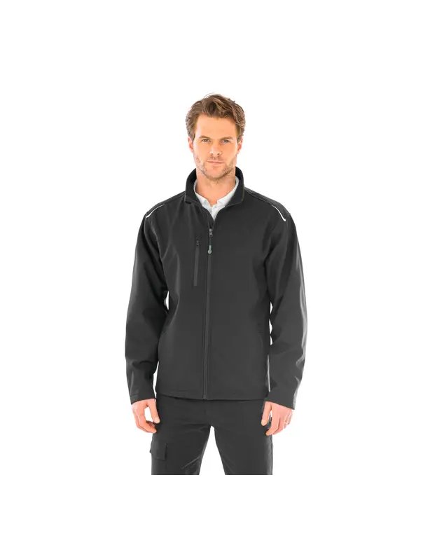 Recycelte Softshell-Jacke