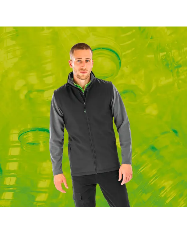 Bodywarmer Softshell aus recyceltem Material