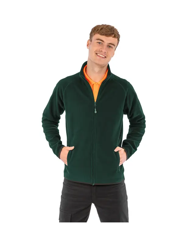 Thermische fleecejack in gerecycled fleece