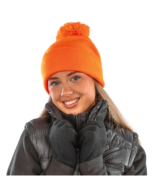 Pompon Beanie