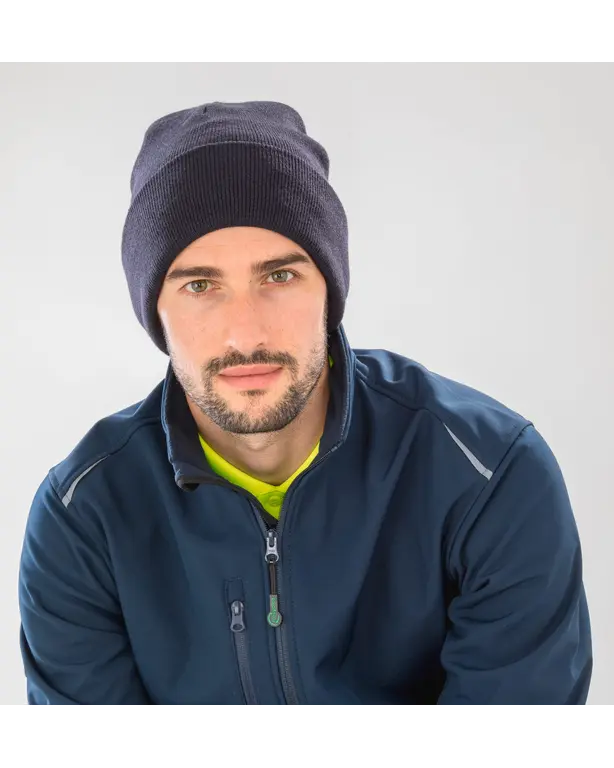 Recycled polyester beanie