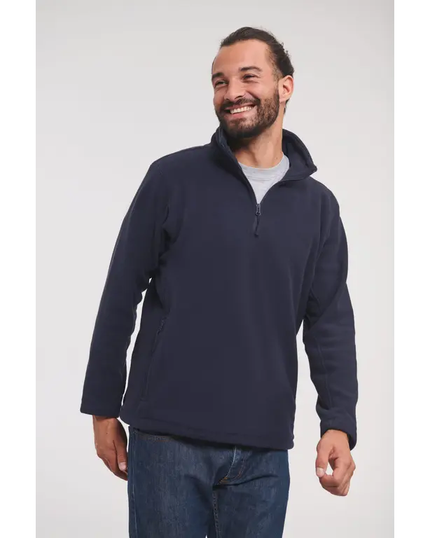 Fleece mit Reißverschlusskragen