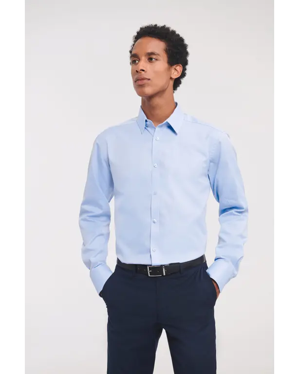 Chemise manche longues à chevrons