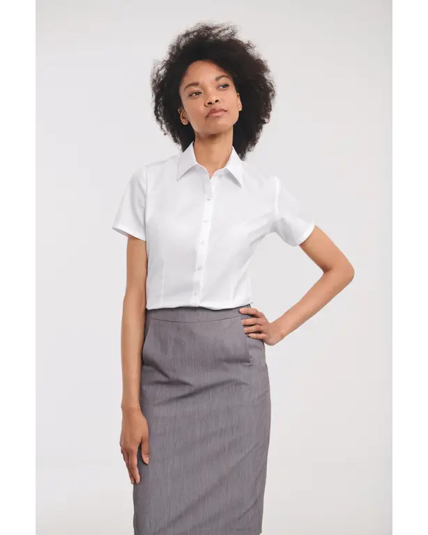 Chemise manche courtes à chevrons