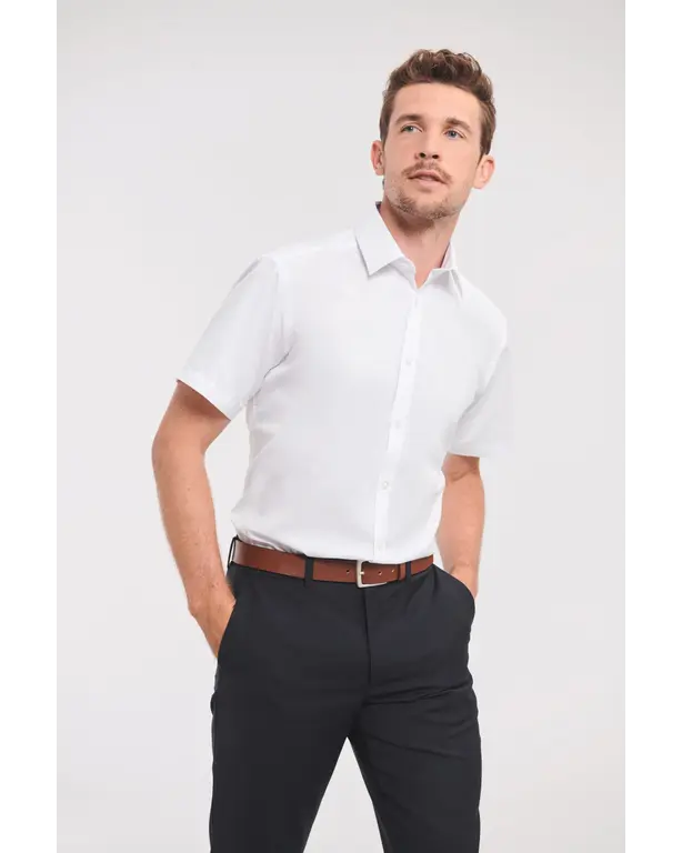 Chemise manche courtes à chevrons