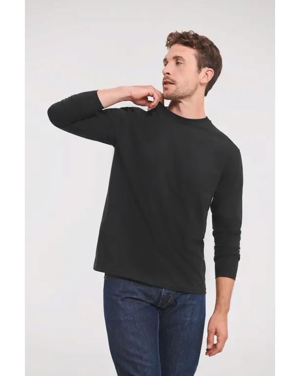 T-shirt Klassiek met Lange Mouwen