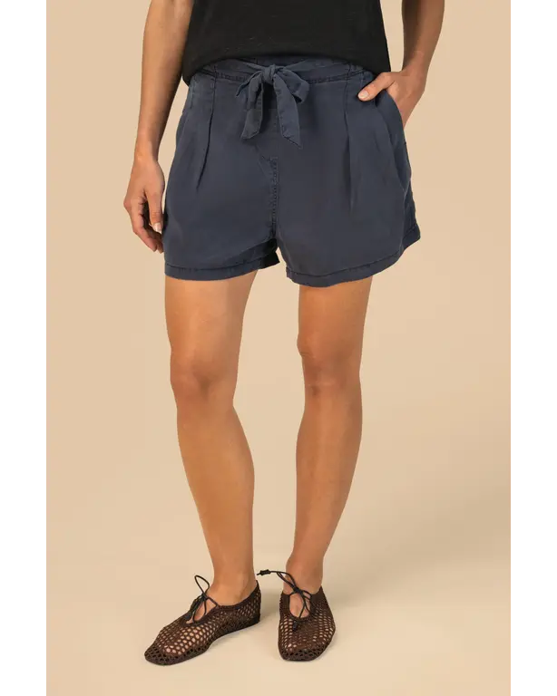 Ecoresponsabler gewaschener Lyocell-Short