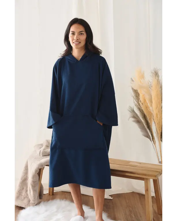 Frottee Poncho