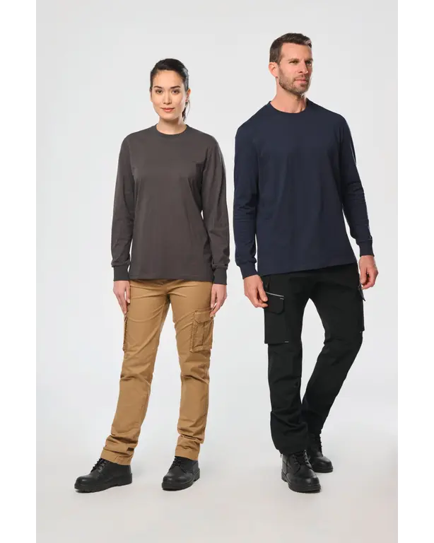 Ökologisches T-Shirt mit langen Ärmeln