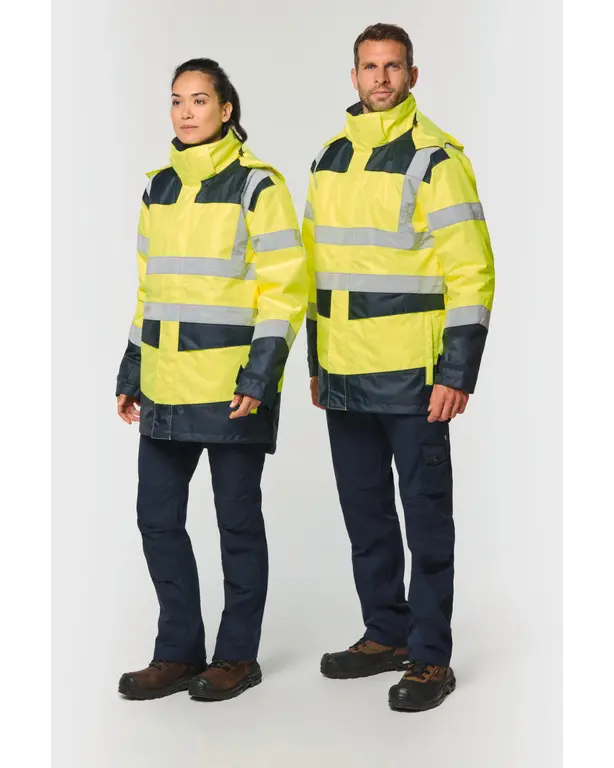 Recycled 4-in-1 veiligheidsparka
