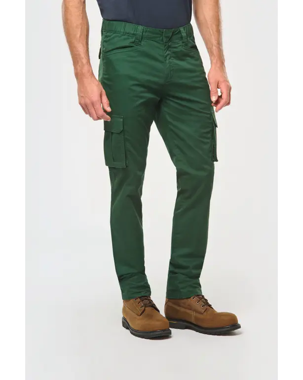 Eco-vriendelijk multi-pocket broek