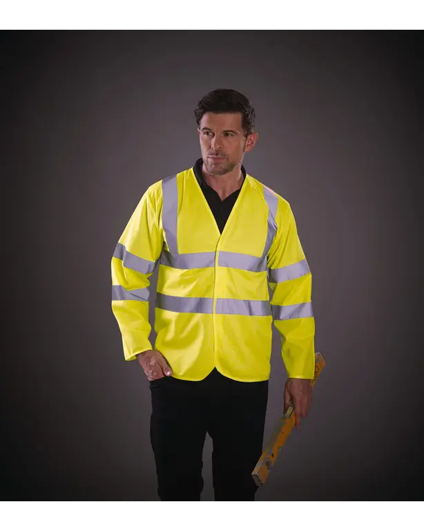 Hi-vis Weste mit langen Ärmeln