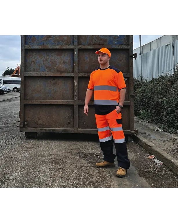 Bicolor Hi-vis T-shirt