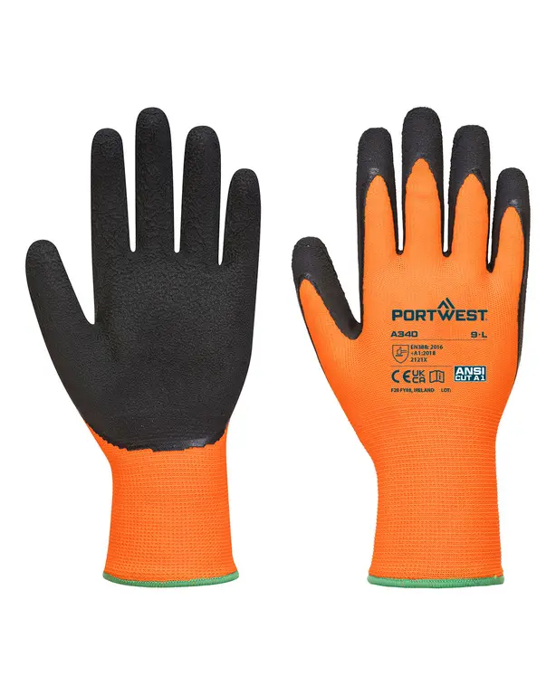 Grip HiVis Handschuh - Latex