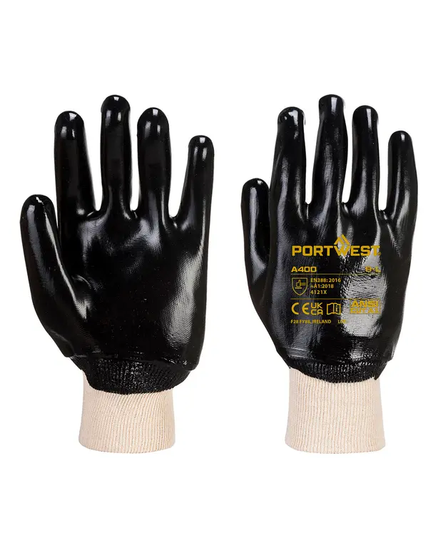 PVC Pols Tricot Handschoen