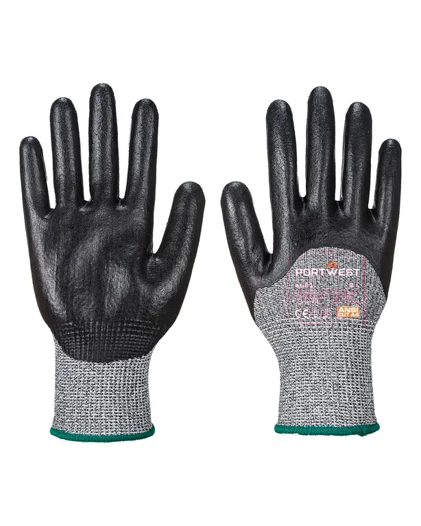Gant Mousse nitrile anticoupure, enduit 3/4