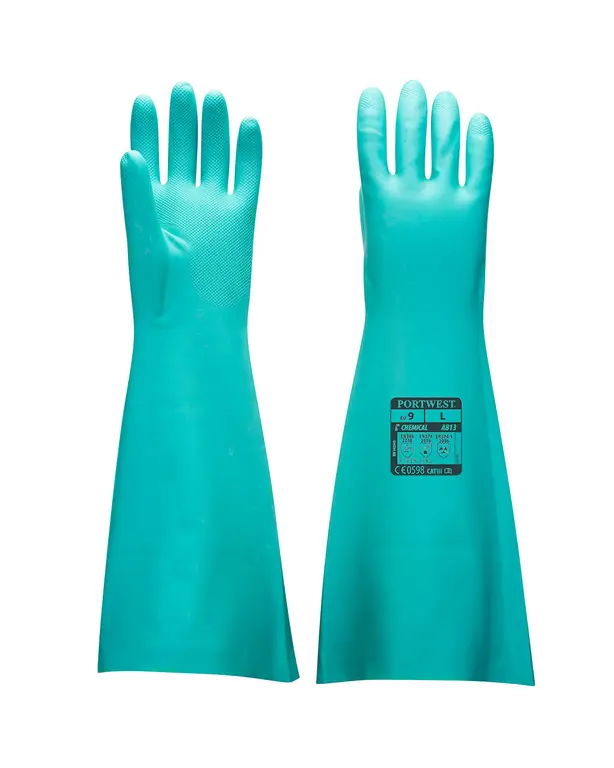 Extra Lange Nitril Handschoen