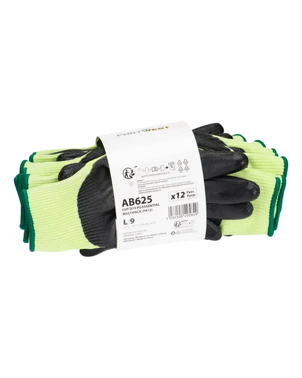 Schnittschutz D13 PU Essential Handschuhe (12 Paar)