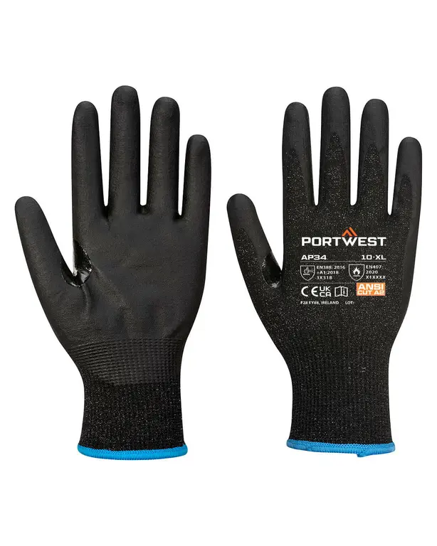 LR15 Touchscreen-Handschuh Nitrilschaum PK12
