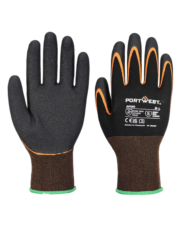 Grip 15 Nitrile Double Palm Glove