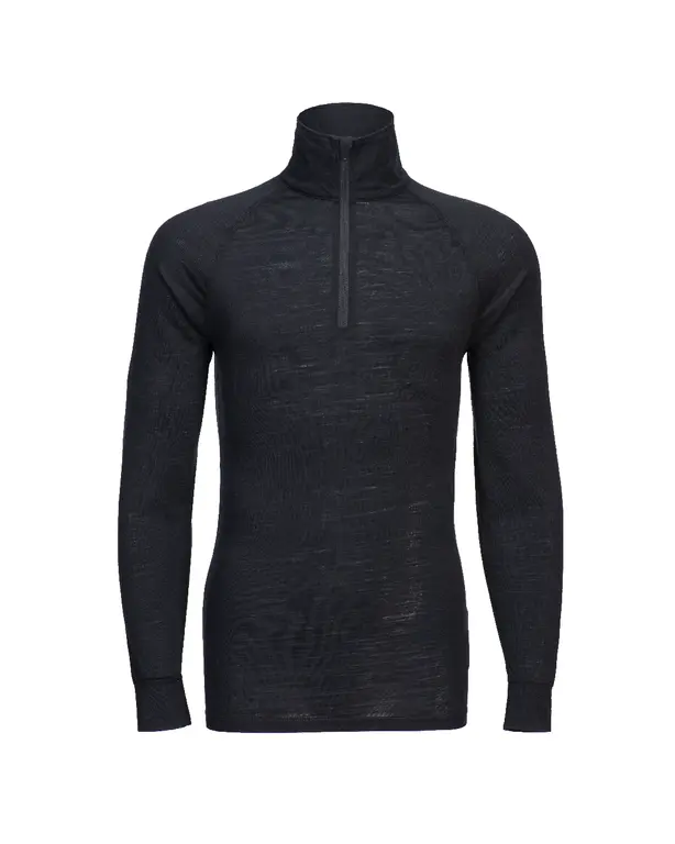 Merinowolle Thermo-Oberteil 1/4 Zip