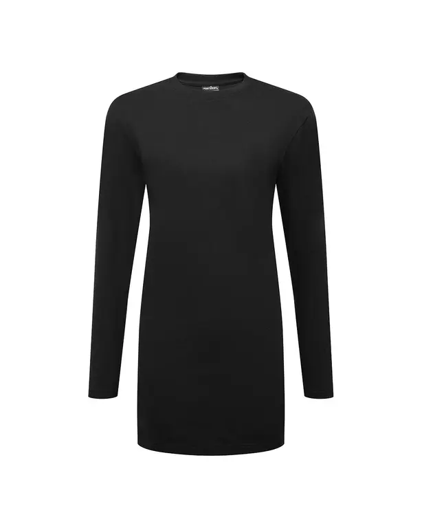Cotton T-shirt loose fit long sleeves