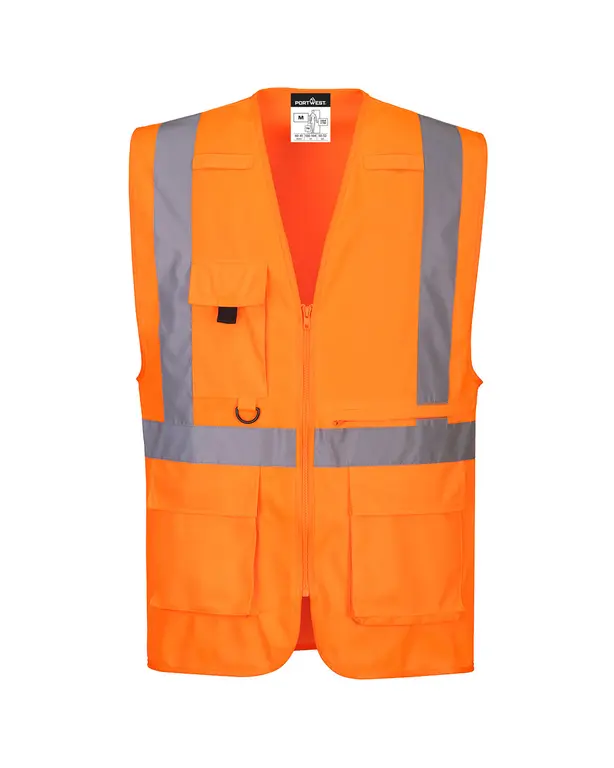 Executive veiligheidsvest met tabletzak