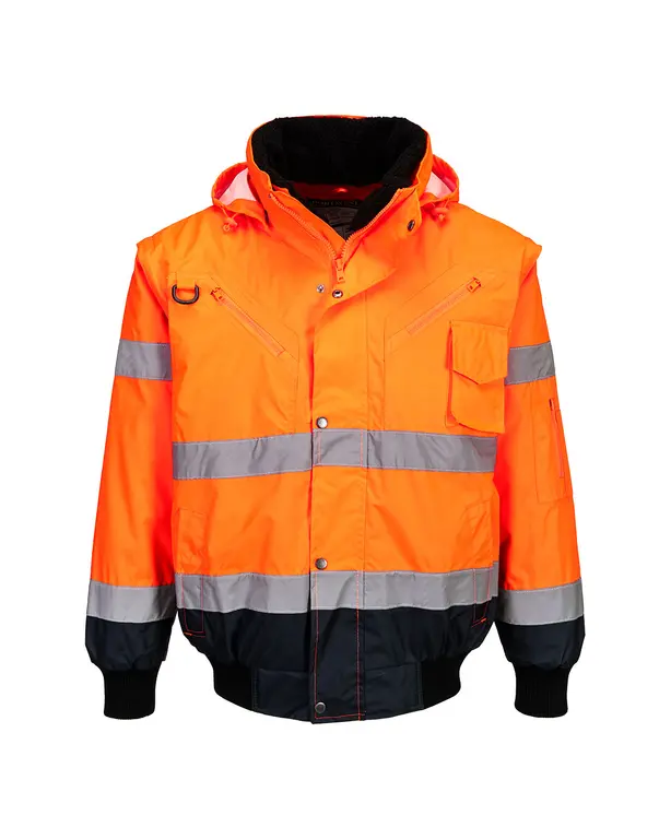 3-in-1 Bomberjack Hochsichtbar Bicolor