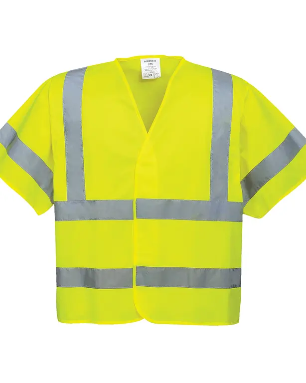 Korte Mouwen Hoge Zichtbaarheid Vest