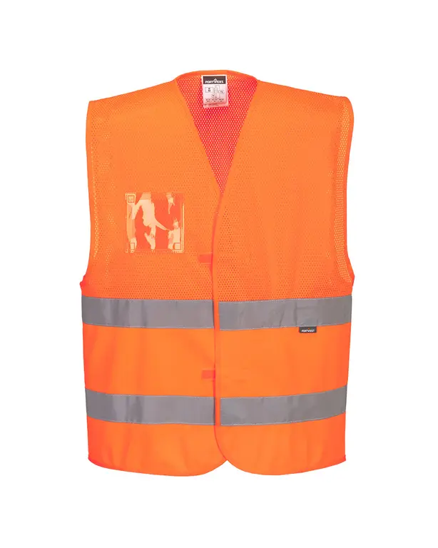 Gilet HV semi-maille