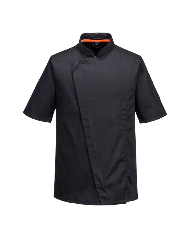 Kochjacke Mesh Pro mit kurzen Ärmeln