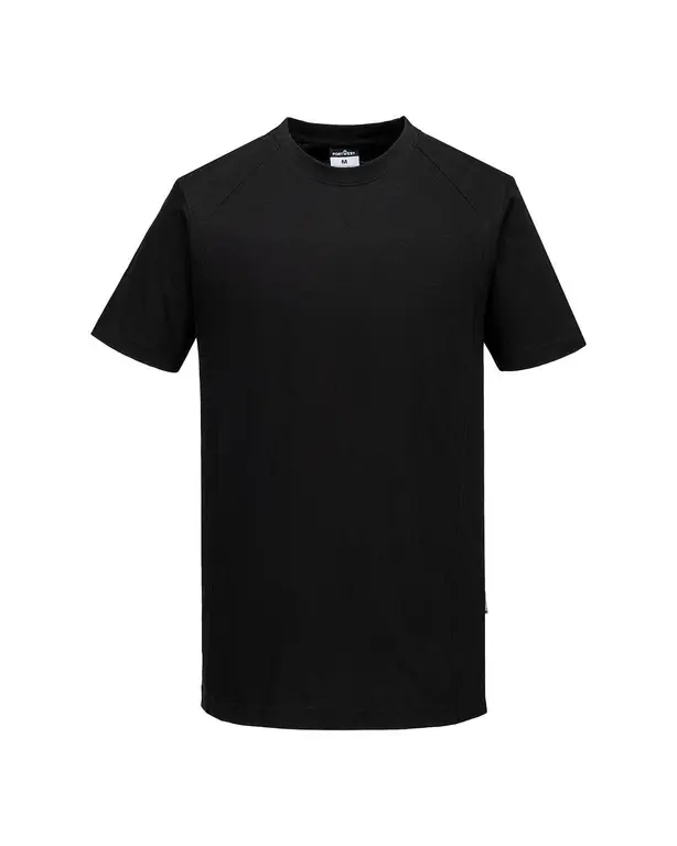 Leichtes Baumwoll-T-Shirt WX2 mit kurzen Ärmeln